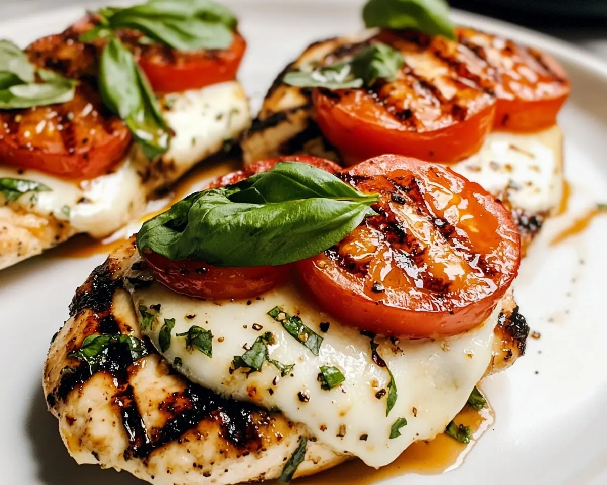 Melted Mozzarella & Fresh Basil: Delicious 30-Minute Caprese Chicken